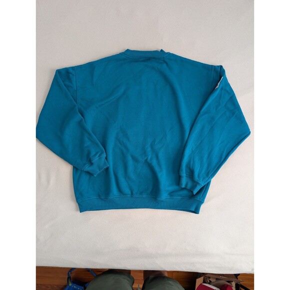 Vintage 1993 Banned Logo Jacksonville Jaguars Embroidered APEX ONE Sweatshirt - Picture 2 of 7